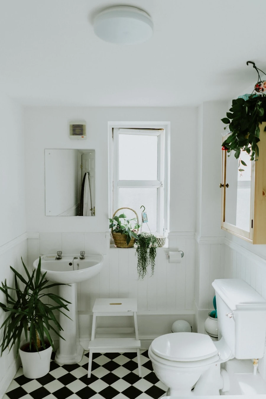 Salle de bain minérale
